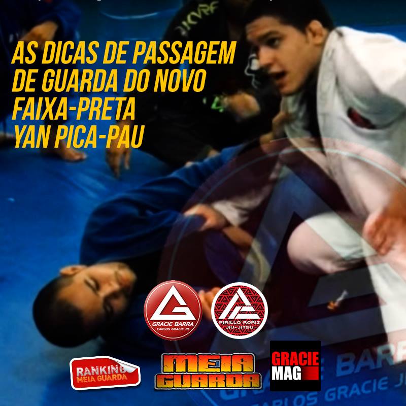 Faça base e passe a guarda com o novo faixa-preta Yan Pica-Pau