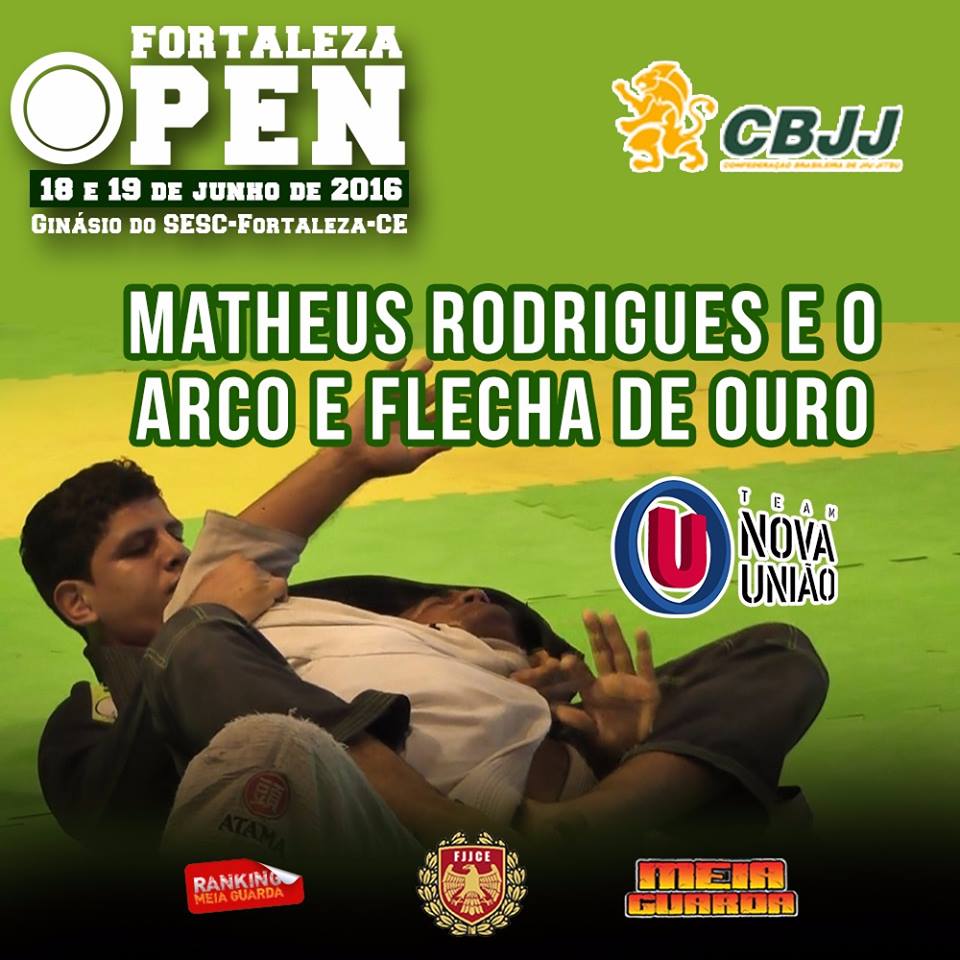 Fortaleza Open: Matheus Rodrigues e o estrangulamento de ouro