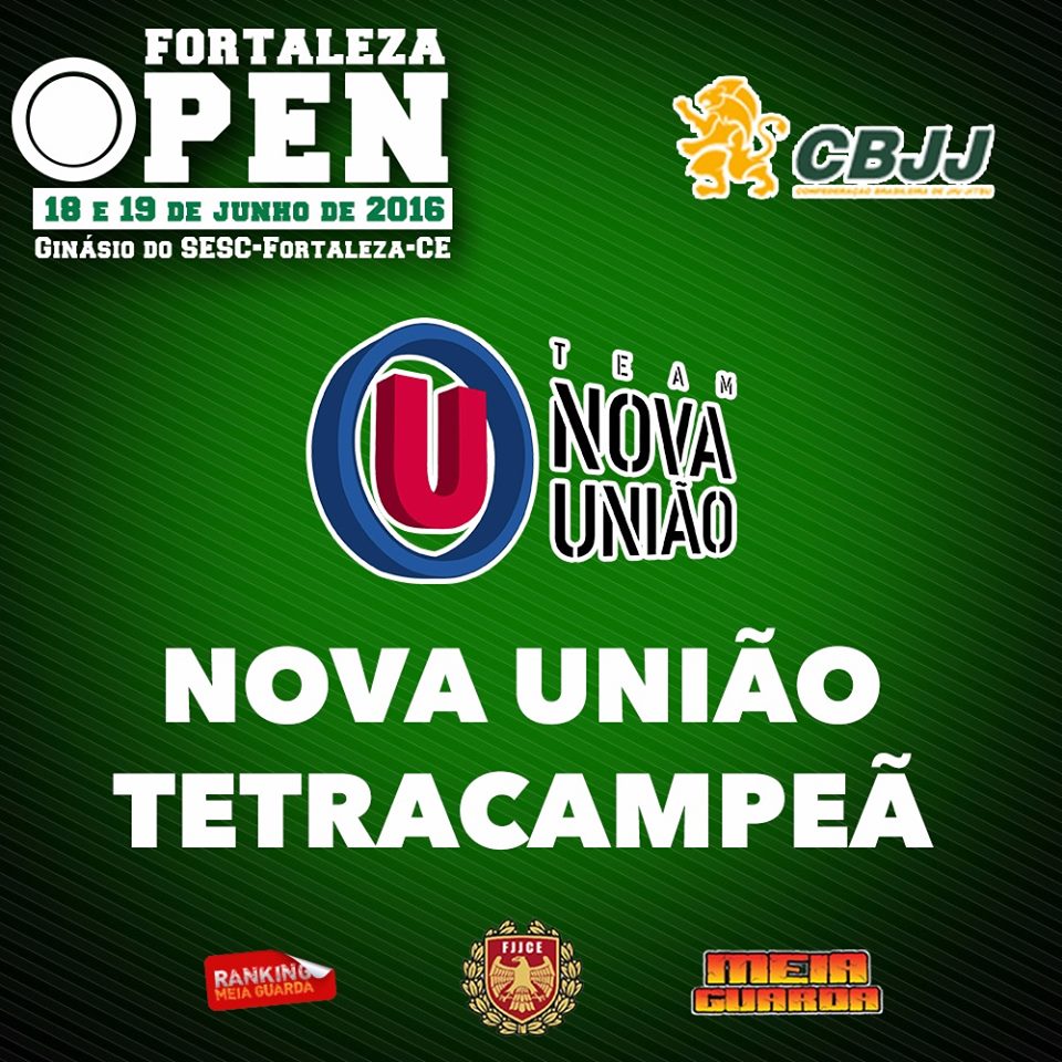 É Tetra! Nova União Ceará fatura quarto título consecutivo do Fortaleza Open