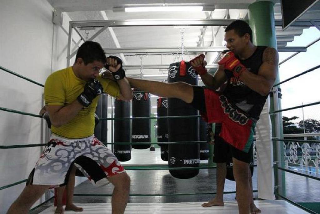 Treine chute frontal com Elinardo Goiabinha