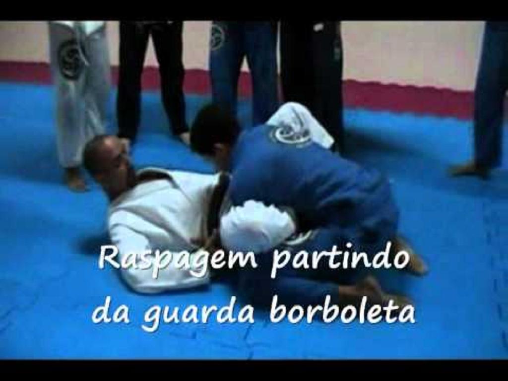 Kleber Amorim ensina uma de suas raspagens eficientes da guarda borboleta