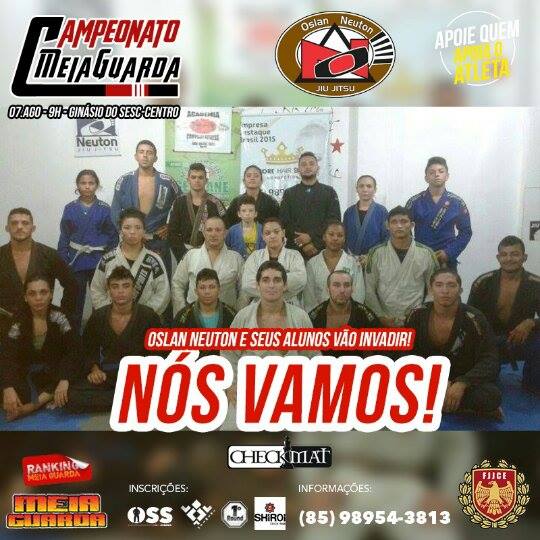 Oslan Neuton já convocou sua turma da Checkmat Ceará para o Campeonato Meiaguarda. Inscreva-se já!