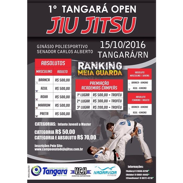 I Tangará Open Jiu-Jitsu