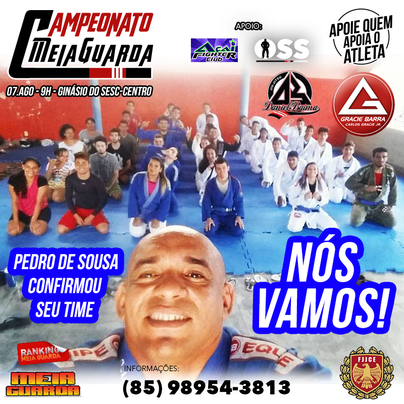 Pedro de Sousa confirmou a GB-Maracanaú no Campeonato Meiaguarda:”Nós vamos!”