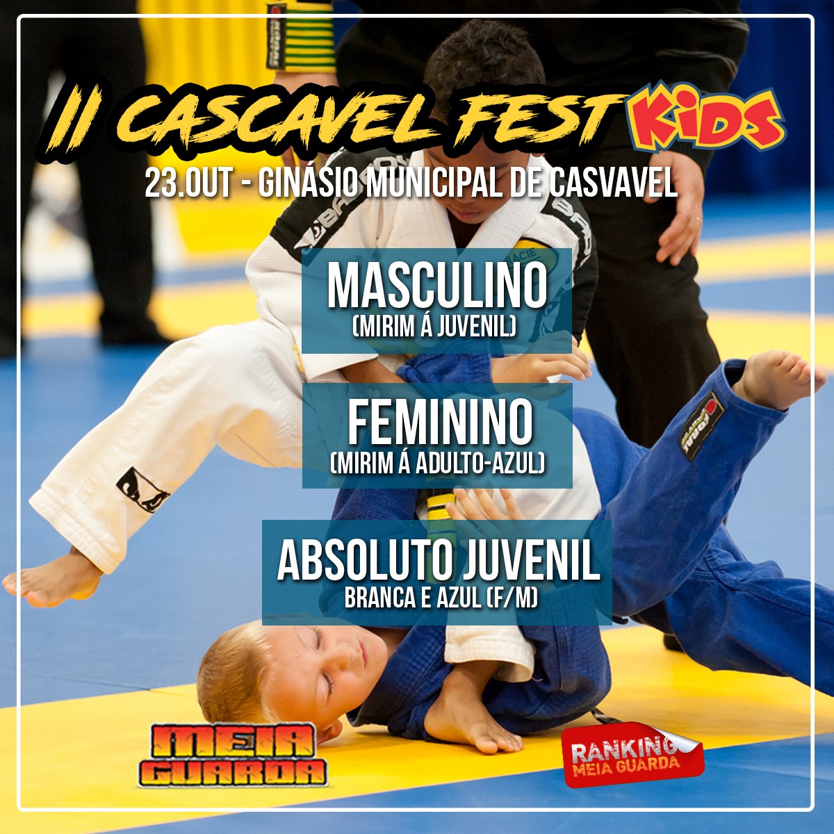 Confira quem enfrenta quem no II Cascavel Fest Kids