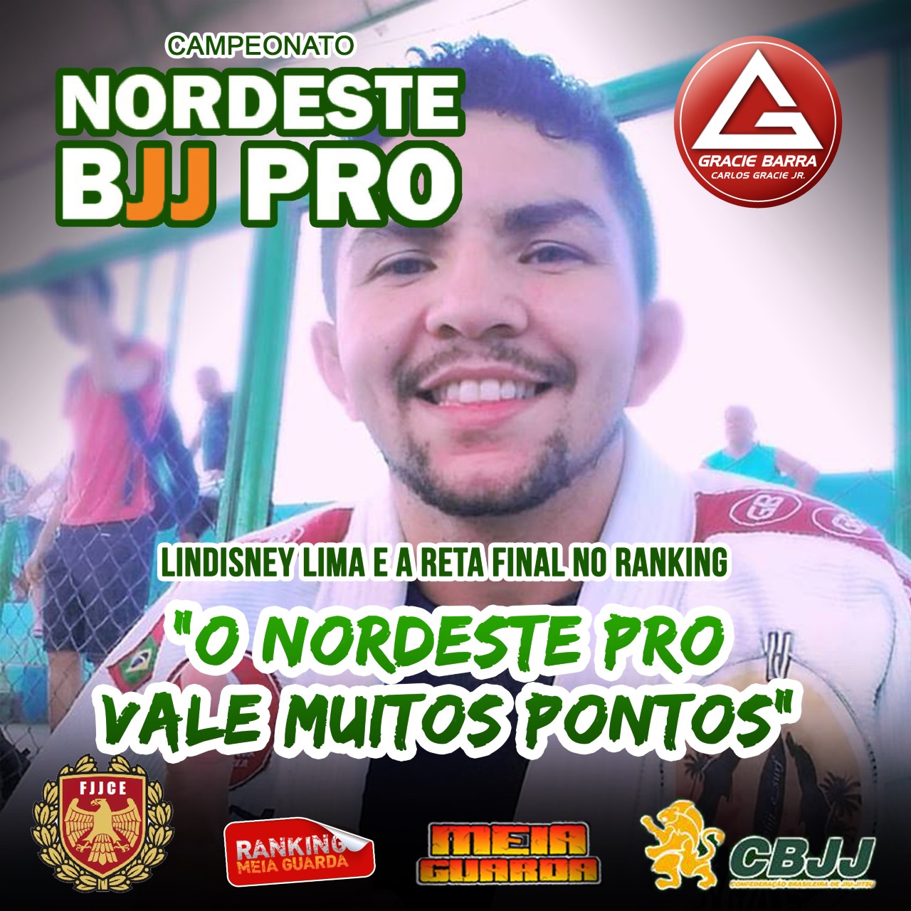 Lindisney Lima mira subida no Ranking MEiAGUARDA: “O Nordeste Pro vale muitos pontos”