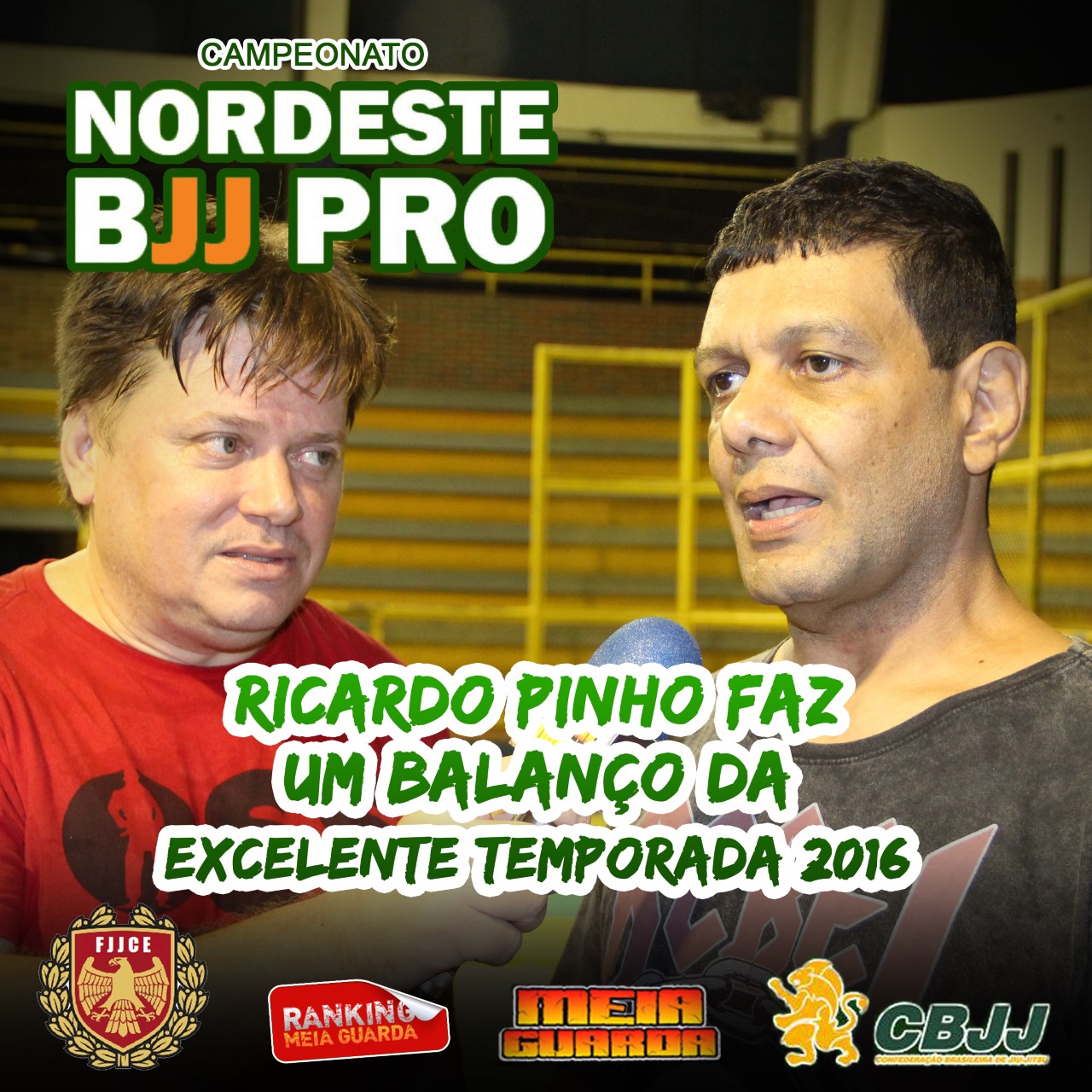 TV Meiaguarda – Ricardo Pinho fala sobre a estupenda temporada da FJJCE em 2016