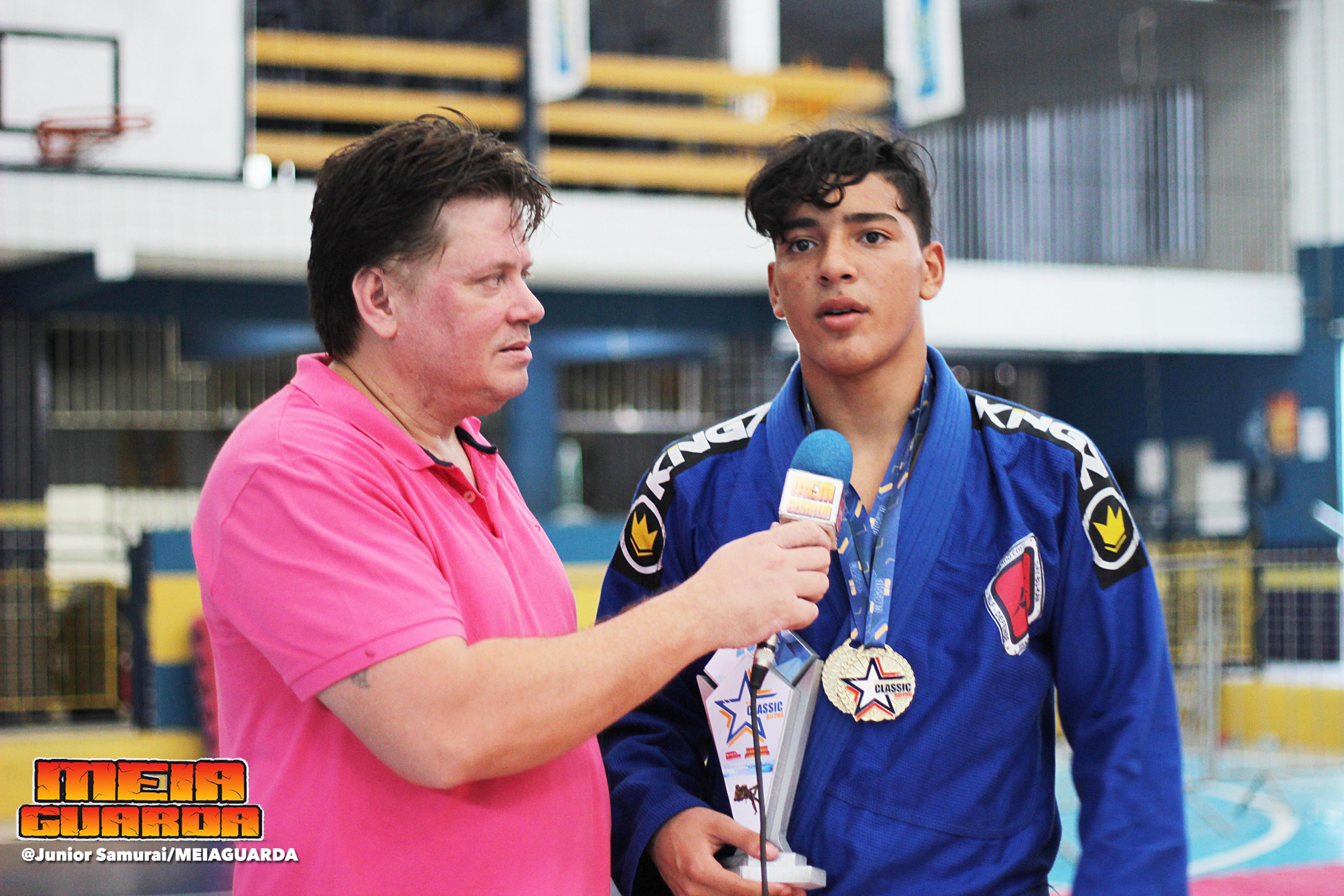 TV Meiaguarda – Caio Levi comenta triunfos com e sem kimono no Classic BJJ Pro