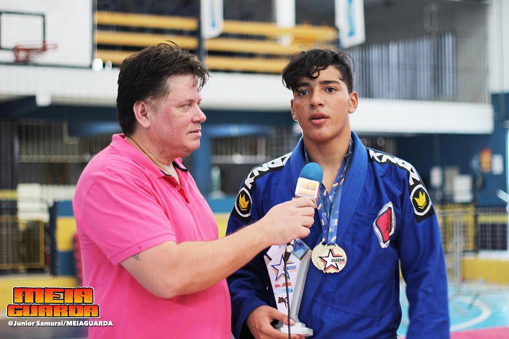 TV Meiaguarda – Caio Levi comenta triunfos com e sem kimono no Classic BJJ Pro