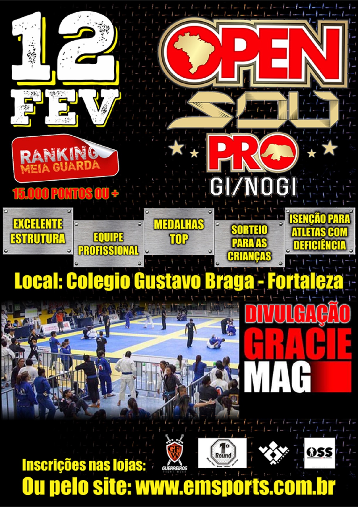 Qual é o próximo torneio que você vai entrar com sua equipe e seus companheiros de batalha? Open SOU Pro; Inscreva-se já!