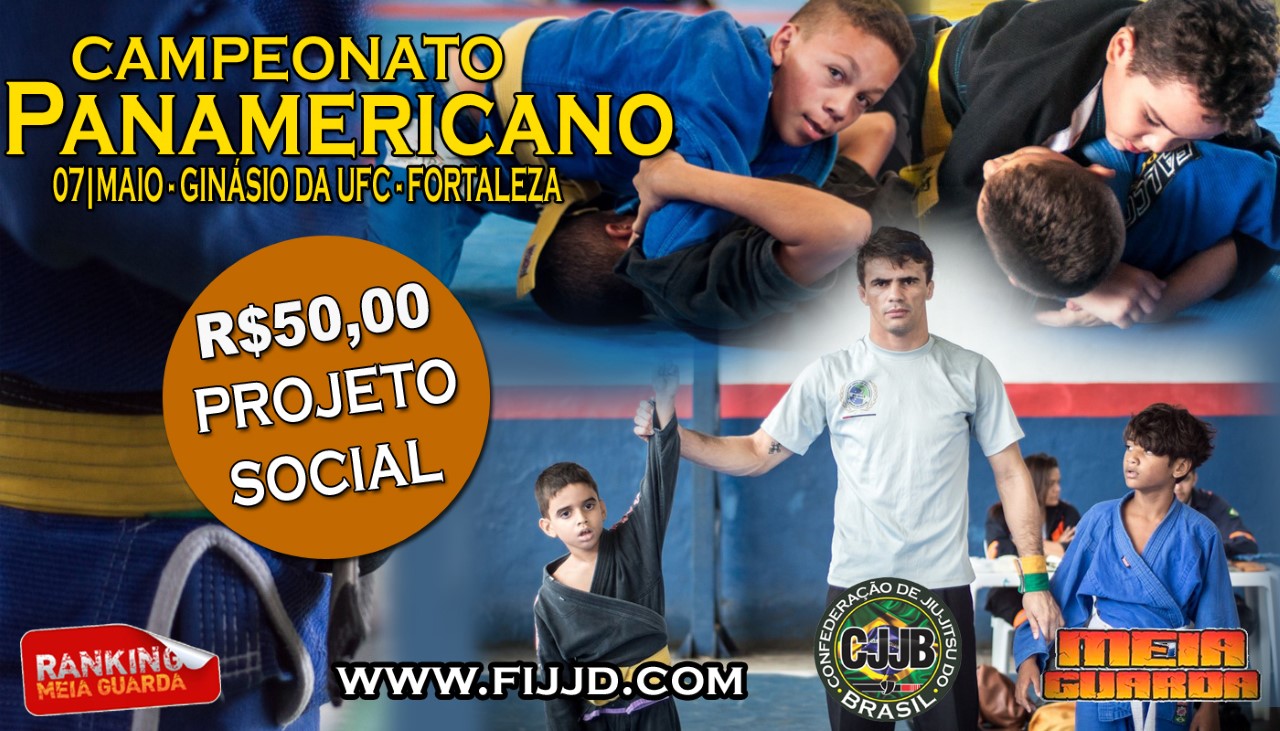 Campeonato Panamericano enaltece projetos sociais e dá desconto nas inscrições