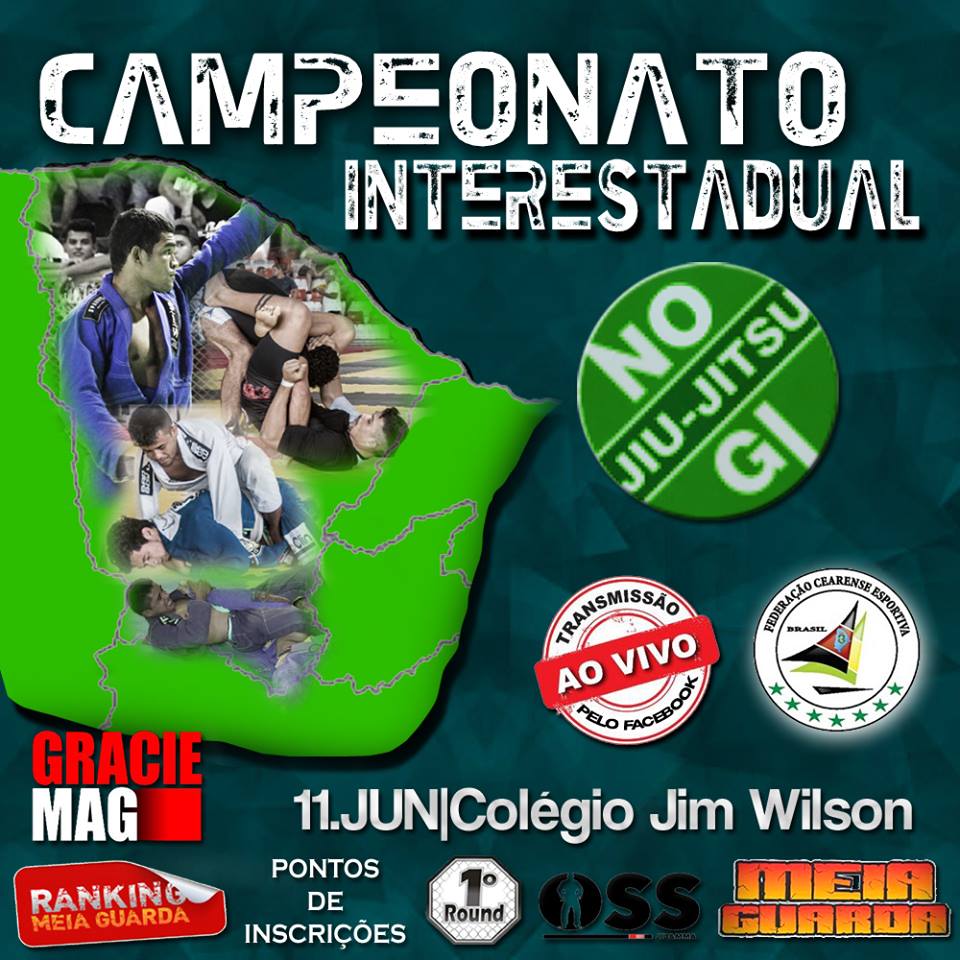 Campeonato Interestadual GI e No GI: a hora de se inscrever é agora. Aproveite o desconto!