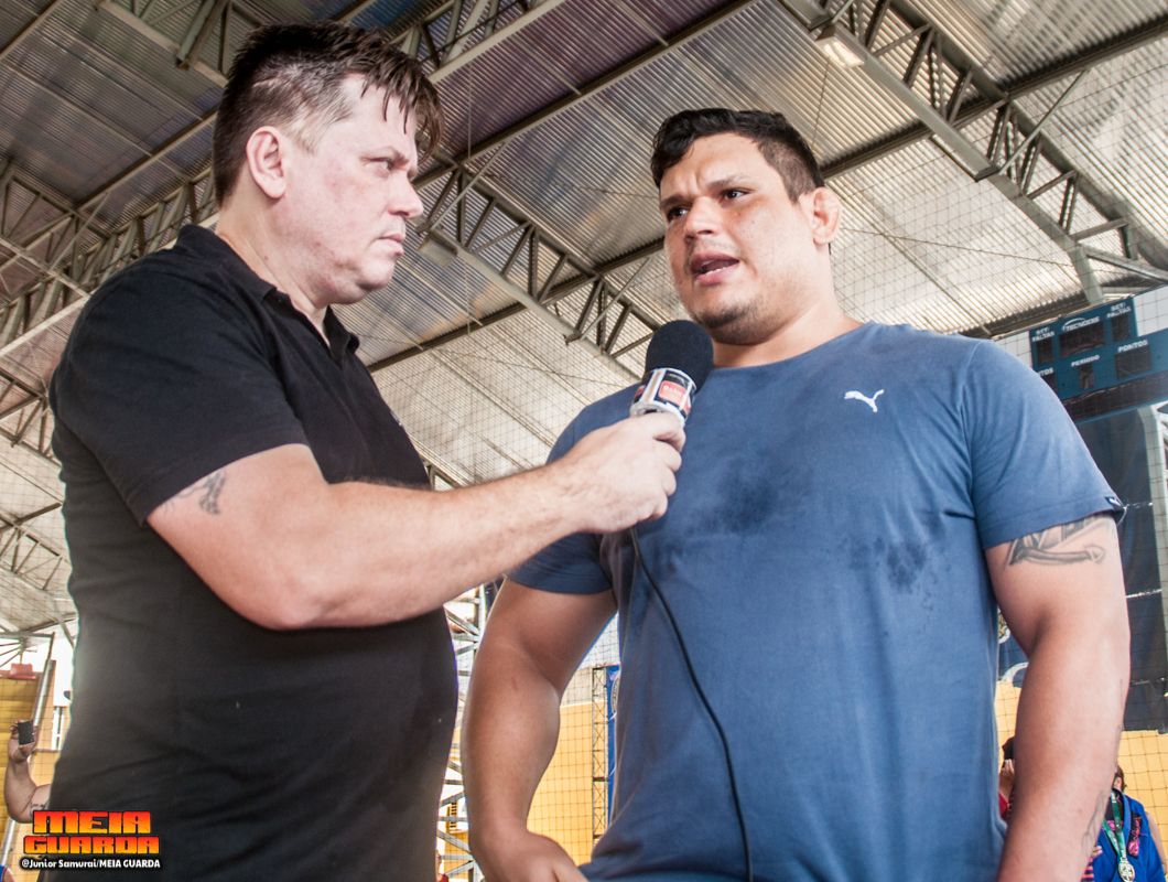 TV Meiaguarda – Tullius Demosthenis comenta ouro no Pan FIJJD em Fortaleza