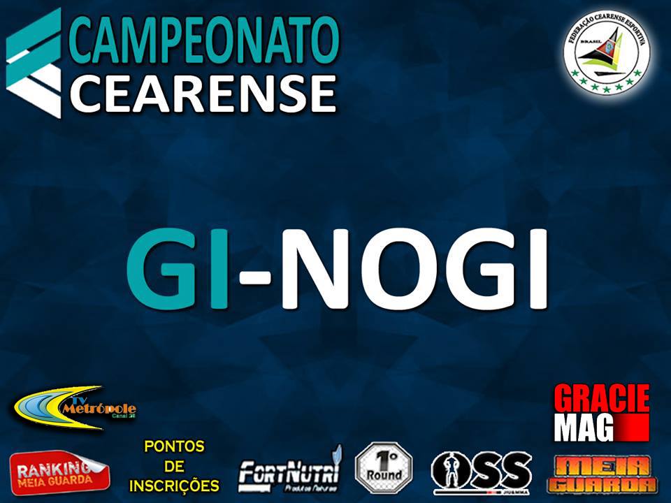 Quem vai brilhar mais forte no Campeonato Cearense GI e No GI? Inscreva-se já!
