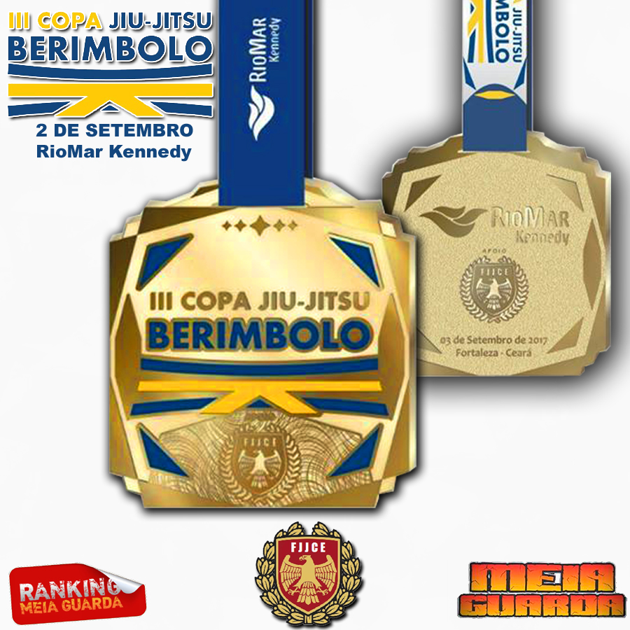 Já entrou na disputa dessa medalha e outros prêmios? Reta final de inscrições para a III Copa Berimbolo de Jiu-Jitsu