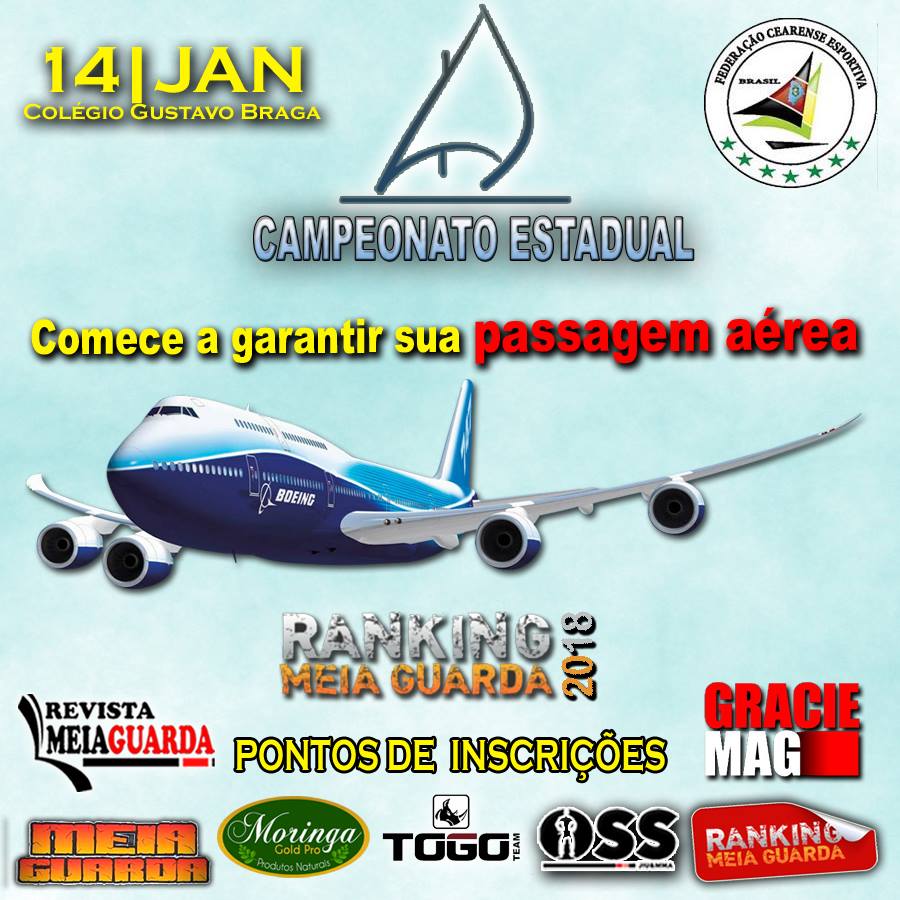Lute o Campeonato Estadual e comece a garantir sua passagem aérea no Ranking MEIAGUARDA