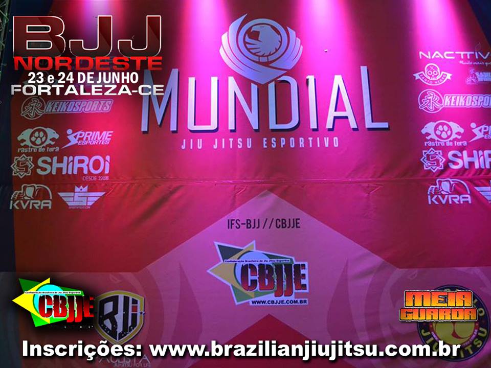 Atletas pedem e BJJ Nordeste é transferido para 23 e 24 de junho no CFO em Fortaleza