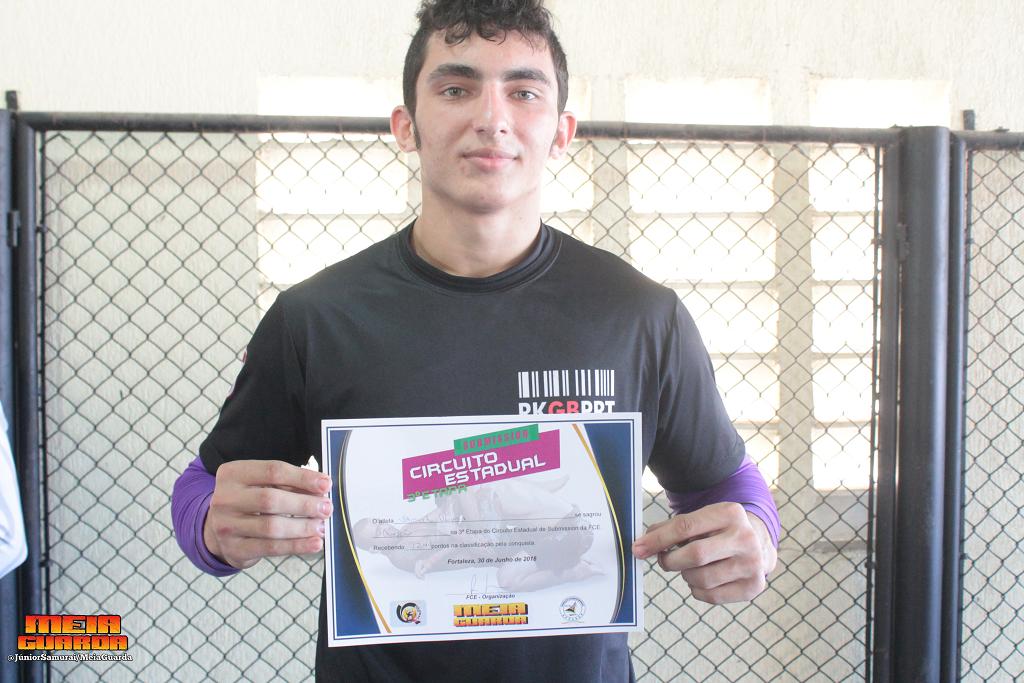 Veja quem foi destaque na 3ª Etapa do Circuito Cearense de Submission