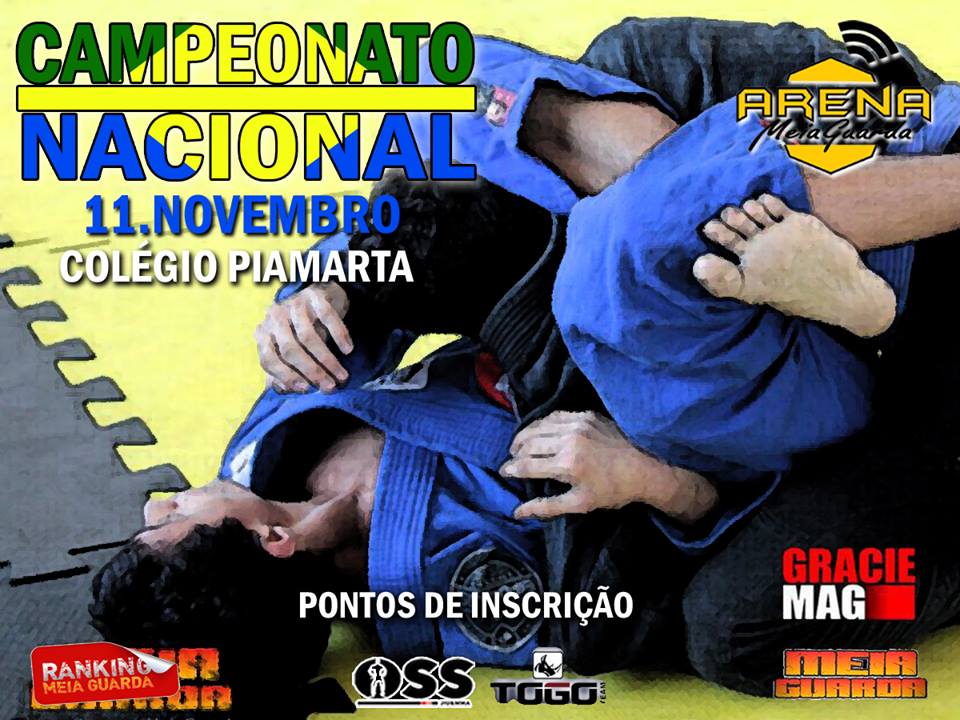 Seja bem-vindo ao Nacional BJJ Open GI e No GI. Inscrições abertas com desconto