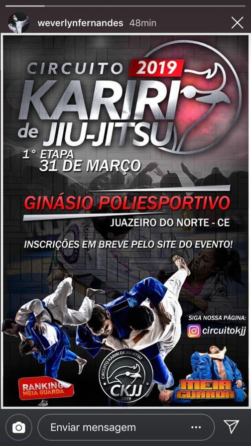 Juazeiro do Norte e região na expectativa: vem aí o Circuito Kariri de Jiu-Jitsu
