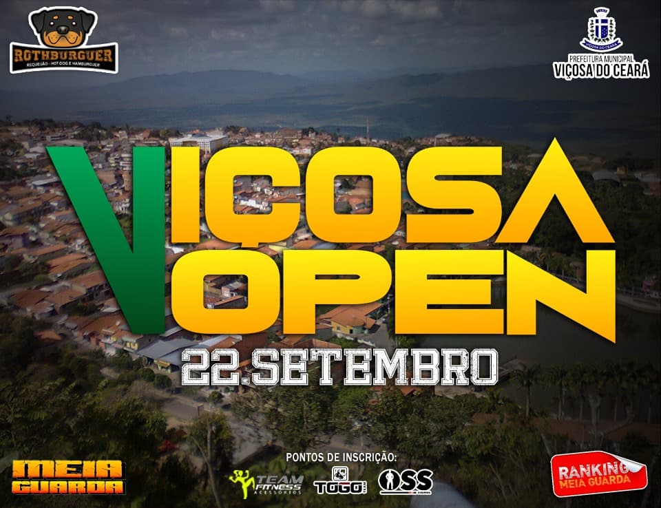 Confirmado! Viçosa Open agita a Serra da Ibiapaba em 22 de setembro