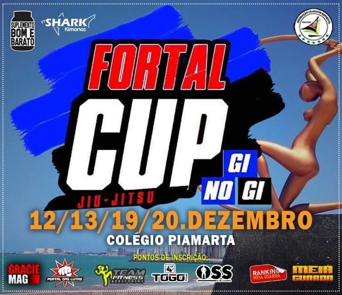 Fortal Cup Faixa-Branca/Azul/Roxa/Marrom/Preta/GI – NOGI