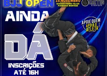 Corra! Ainda dá tempo de se inscrever no Nacional BJJ Open; veja a pré-checagem atualizada