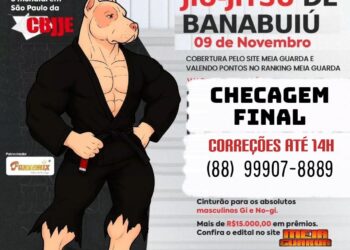 Verifique a checagem final do 7º Open Banabuiú