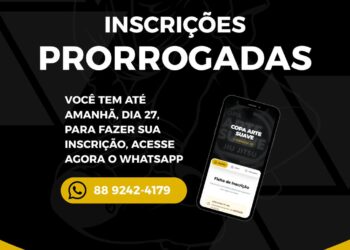 Inscrições prorrogadas para a Copa Arte Suave 2025; Veja a pré-checagem
