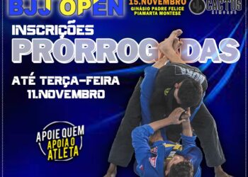Inscrições prorrogadas até terça para o Nacional BJJ Open 2025