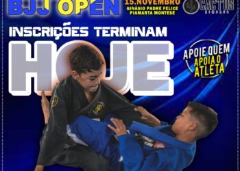 Atenção! Nacional BJJ Open 2025 encerra inscrições nesta sexta; Inscreva-se já!