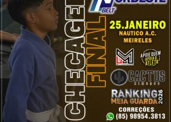 Verifique a checagem final do Nordeste Belt GI e NO GI 2026