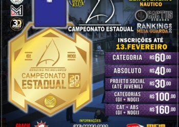 Já foi dada a largarda para o Ranking MEIAGUARDA 2026! A meta é competir e somar pontos no Campeonato Estadual GI e NO GI