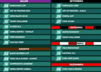 Calendário 2026