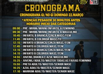 Confira o cronograma do SUBJJ Pro 2026