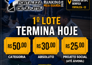 Intensifique os treinos! 14 de junho tem Taça Fortaleza; 1º lote termina hoje