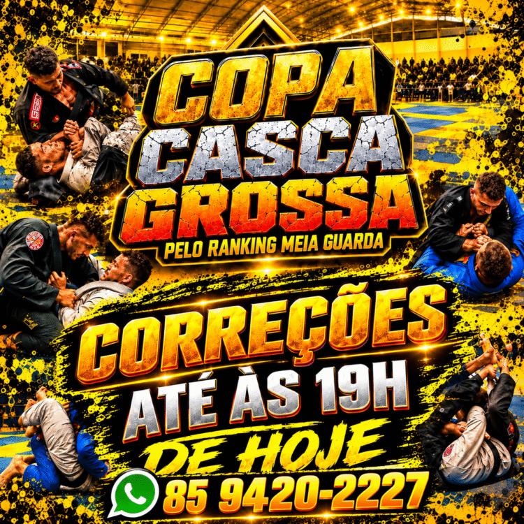 Veja a checagem final da Copa Cascagrossa; Correções e mudanças até 19h