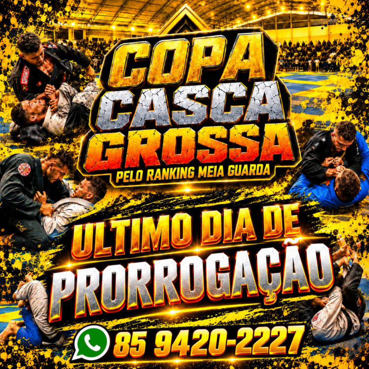 Período de inscrições prorrogadas para a Copa Cascagrossa termina nesta quinta; veja a pré-checagem atualizada